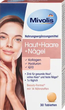 Haut haare nagel