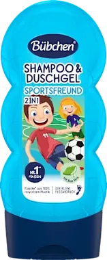 Shampoing pour enfants & Gel douche 2in1 Sports Friend, 230 ml