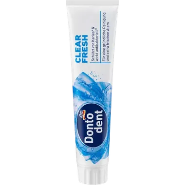 Dentifrice Dontodent Clear fresh
