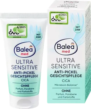 Balea med Ultra sensitive anti-pickel