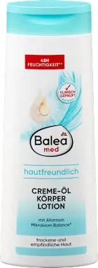 balea med hautfreundlich creme-öl körper lotion
